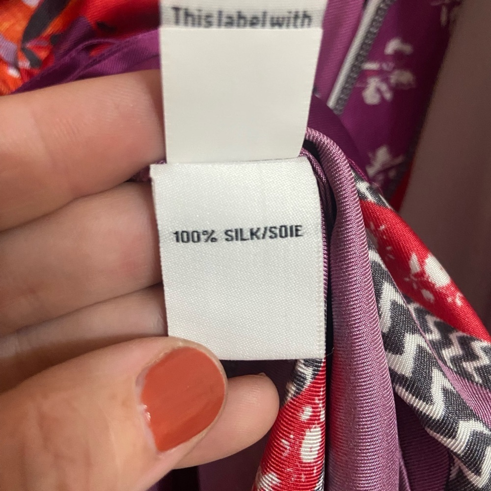 Diane VonFurstenberg Authentic 2016 Runway Women's Size 2 100% Silk Dress EUC - Picture 8 of 11